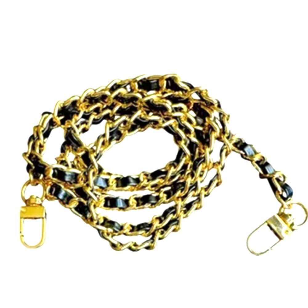 Black and Gold Crossbody Bag Chain
